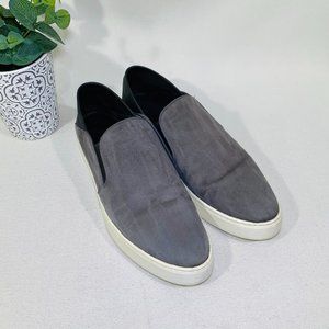 Vince Grey Suede/Leather Slip On Sneakers